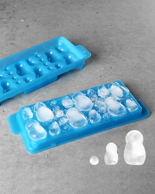 [특가상품] 코쿠보 눈사람 얼음틀 22구 (블루) / H1913